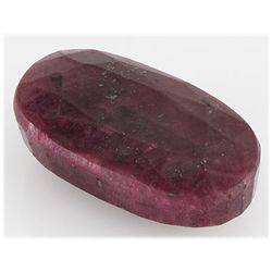 Ruby 195.5ct Loose Gemstone 45x20mm Oval Cut