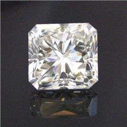 GIA 1.00 ctw Certified Radiant Diamond E,VS2