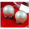 Image 1 : 11.5MM Round Stud Earring South Sea Pearl