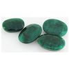 Image 1 : Emerald 337ct Loose Gemstone Mix Sizes Oval Cut