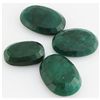 Image 2 : Emerald 337ct Loose Gemstone Mix Sizes Oval Cut