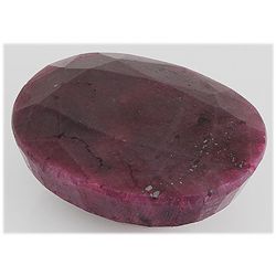 Ruby 351.5ct Loose Gemstone 45x35mm Oval Cut