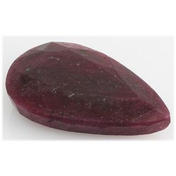 Ruby 134.5ct Loose Gemstone 45x25mm Pear Cut