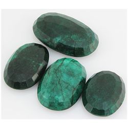 Emerald 530ct Loose Gemstone Mix Sizes Oval Cut