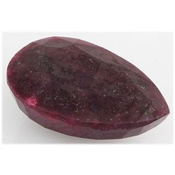 Ruby 334.5ct Loose Gemstone 50x20mm Pear Cut