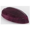 Image 2 : Ruby 130.5ct Loose Gemstone 40x20mm Pear Cut