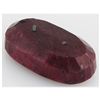 Image 2 : Ruby 195.5ct Loose Gemstone 45x20mm Oval Cut