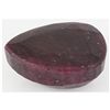 Image 1 : Ruby 581.5ct Loose Gemstone 50x40mm Pear Cut