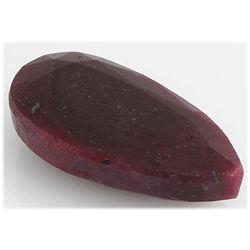 Ruby 179.5ct Loose Gemstone 45x20mm Pear Cut