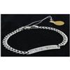 Image 1 : Genuine 0.30ctw Diamond Bracelet 14kt W/G 7.16g