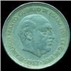 Image 1 : 1961 Spain 5p XF/VF RARE DDR Error (COI-10317)