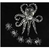 Image 1 : Handcrafted Glass Octopus Mom & Kids (DEC-379)