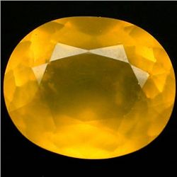 17.72ct Sparkling Yellow Mexico Fire Opal Oval (GEM-44192)