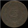 Image 2 : 1914 Mexico 5c Circulated Scarce (COI-9999)