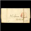 Image 1 : 1845 NY Stampless Cover SCARCE (STM-2057)