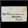 Image 1 : 1847 US Federal MAIL Stampless Cover NY RARE (STM-2042)