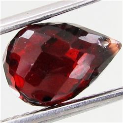 3.25ct Briolette Red Mozambique Garnet (GEM-4672)