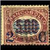 Image 1 : 1878 RARE Italy 2c Overprint Stamp (STM-1213)