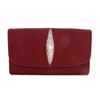 Image 1 : Ladies Stingray Hide Clutch Purse Wallet (ACT-322)