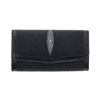 Image 1 : Ladies Stingray Hide Clutch Purse/Wallet (ACT-080)