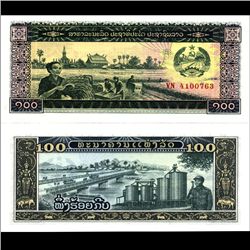 1979 Lao 100 Kip Note Hi Grade (CUR-06851)