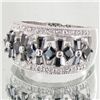 Image 2 : 37.78twc Red Lab Diamond White Gold Vermeil/925 Ring (JEW-3975)