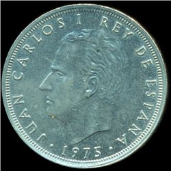 1980 Spain 25p ERROR AU (COI-10348)