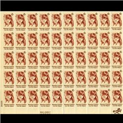 1974 US Retardation 10c Mint Sheet (STM-1786)