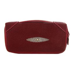 Stingray Hide Clutch Purse Wallet (ACT-327)