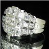 Image 2 : 30.79twc Lab Diamond White Gold Vermeil/925 Ring (JEW-3967)