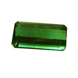 1.5ct Chrome Green Tourmaline Emerald Cut (GEM-28449)