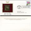 Image 1 : 1998 US 32c First Day Cover w/ Gold Foil Replica (STM-1606)