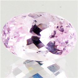8.6ct Strong Pink Kunzite Oval (GEM-43341)
