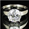 Image 1 : 11.1twc Lab Diamond White Gold Vermeil/925 Ring (JEW-3954)