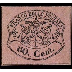 1867 Papal States 80b Stamp MINT NG (STM-1074)