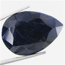 35.59ct Blue African Sapphire Pear Cut (GEM-36946)