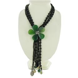 1200ct Agate & Crystal Necklace (JEW-3738)