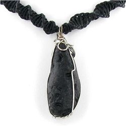 Tibet Tektite Bone Bead Choker Necklace (JEW-3213)