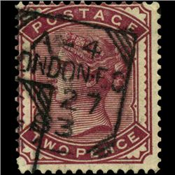 1880 Britain 2p Victoria Stamp (STM-0741)