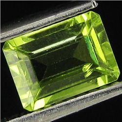 0.8ct AAA Green Peridot Octagon (GEM-33429C)