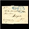 Image 1 : 1849 Philadelphia Stampless Cover SCARCE (STM-2000)