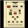 Image 1 : 1909 US Stamp Album Page 7pcs (STM-1817)