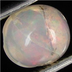 1.67ct Multicolor Flashy White Opal Cabochon (GEM-29859B)