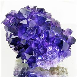 380ct Deep Color Uruguay Amethyst Crystal Cluster (MIN-001179)