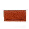 Image 1 : Ladies Ostrich Hide Skin Wallet  (ACT-052)