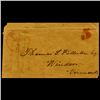 Image 1 : 1840s VT Stampless Cover SCARCE (STM-2023)