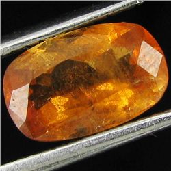 1.65ct Mandarin Fire Orange Clinohumite Oval (GEM-43975)