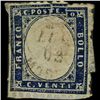 Image 1 : 1862 RARE Italy 20c Stamp (STM-1176)