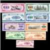 Image 1 : 1978/91 China Rice Coupon Set Crisp Unc 9pcs (CUR-06427)