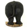 Image 1 : Handcarved Teak Elephant Derrier Tush (CLB-1045)